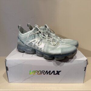 Nike Air Vapormax 2019 Shoes Size 10 1/2 Barely Grey/White/Black AR6631-005